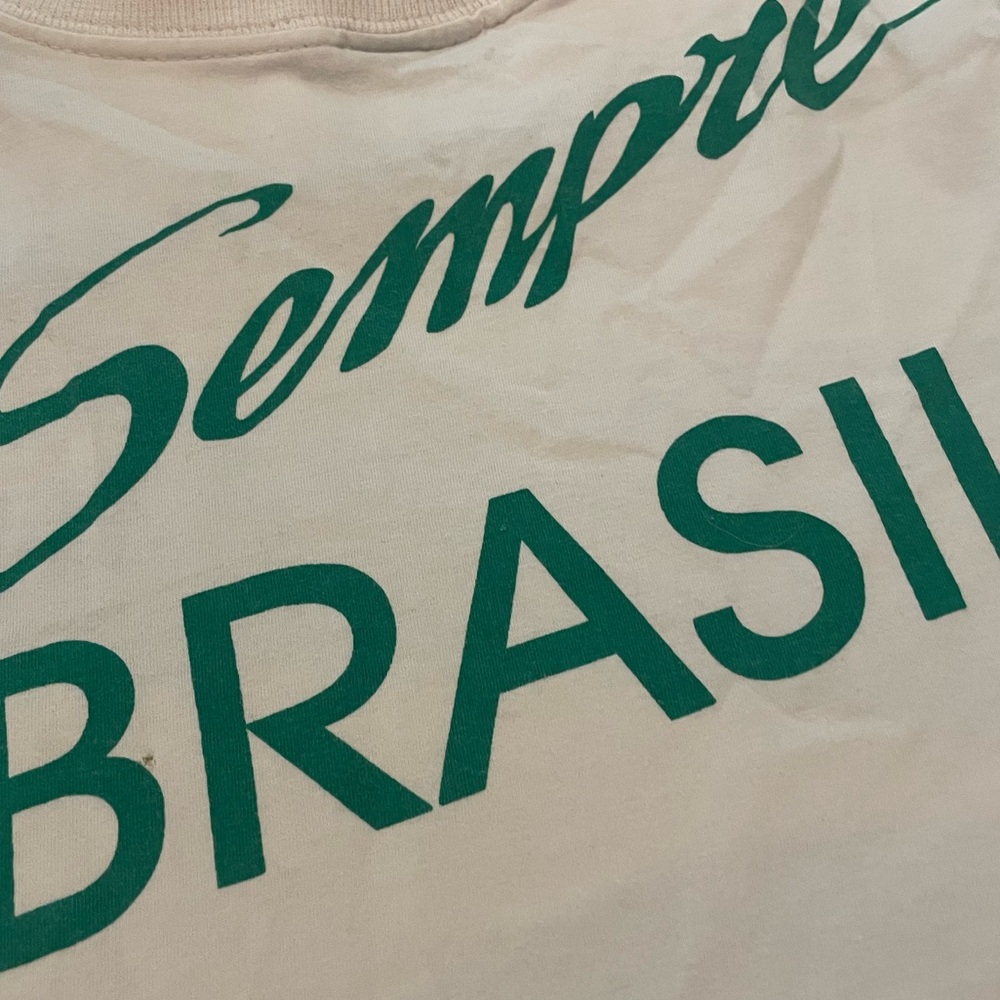 Vintage Brazil Soccer Sempre Brasil T-Shirt - Picture 3 of 6
